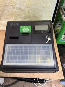 中古 現状 TEC 電子レジスター Shallot FS-770 簡単な通電確認のみ ジャンク扱い 店舗用品 東芝テック ☆ (ヤマト運輸)