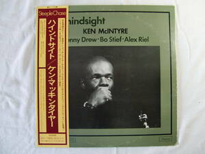 KEN McINTYRE ケン・マッキンタイヤー　　/　　 HINDSIGHT　　帯付！　-　　KENNY DREW　-　BO STIEF　-　ALEX RIEL　-