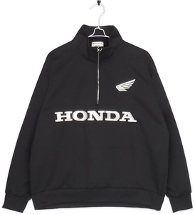 即決■★HONDA★■ホンダ ハーフジップトレーナー:SIZE=L