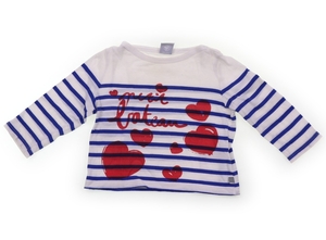 プチバトー PETIT BATEAU Tシャツ・カットソー 70サイズ 女の子 子供服 ベビー服 キッズ