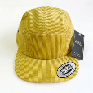 FLEXFIT　フレックスフィット コーデュロイ 5パネルキャップ イエロー　Corduroy　5panel Cap