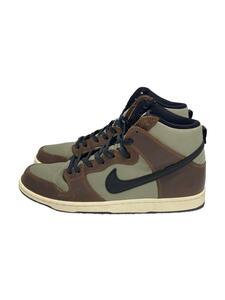 NIKE◆SB DUNK HIGH PRO/SBダンクハイプロ/ブラウン/BQ6826-201/27.5cm/BRW