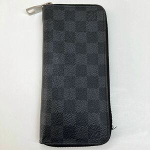 LOUIS VUITTON ルイヴィトン 長財布 ダミエグラフィット ジッピーウォレット a534