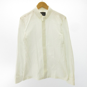 ナンバーナイン NUMBER (N)INE Takahiro Miyashita ドレスシャツ フォーマル 長袖 白 ホワイト STK メンズ