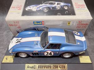 Revell 1/12 1962 FERRARI 250 GTO レベル社製　フェラーリ　ミニカー　ダイキャスト製開閉機構付き　(関: 京商　cmc BBR EXOTO ≠1/18 ) 