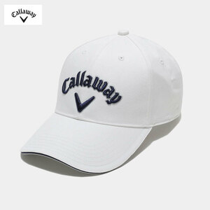 Callaway キャロウェイ ゴルフ キャップ　帽子 C22990104 103 ホワイト　フリーサイズ CAP711