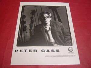 【稀少】公式プロモフォト 大判写真 ピーター・ケイス PETER CASE GEFFEN RECORDS OFFICIAL PROMO PHOTO