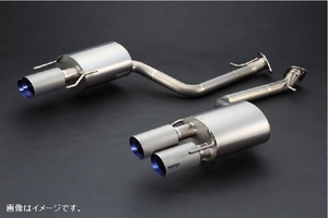 個人宅発送可 サード SARD Ti-Z MUFFLER ティーアイゼット マフラー 片側2本出し LEXUS レクサス RCF 14.10-19.04 (23003)