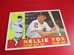 １９６０　TOPPS　＃１００　NELLIE　FOX