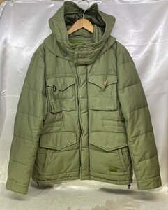 X-LARGE エクストララージ M-65 HOODIE DOWN JACKET ミリタリー ダウンジャケット 0134511 サイズ：L カラー：カーキ メンズ