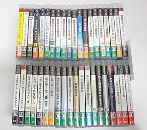 【動作未チェック・ジャンク】SONY PS3 Play Station3 ソフト 39点セット 三國無双/ドラゴンボール/アサシン/海賊無双/BASARA/龍が如く 等