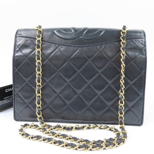 93877★1円スタート★CHANEL シャネル 極美品 マトラッセ チェーンショルダーバッグ ココマーク ヴィンテージ ショルダーバッグ ラムスキン