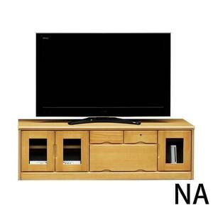 ☆ ナチュラル色 テレビ台 鍵付き テレビボード 幅150cm 引出付き 完成品 木製 開き扉 TVボード ローボード 日本製 北欧モダン