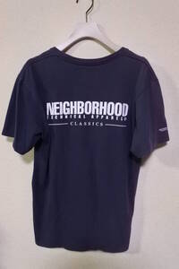 NEIGHBORHOOD TECHNICAL APPAREL Tee size S ネイバーフッド Tシャツ ネイビー 日本製