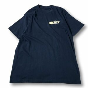 《良品◎》SUNTORY サントリー★BOSS*ボス*ワンポイント*半袖Tシャツ*カットソー*ネイビー(MS3133)◆S60