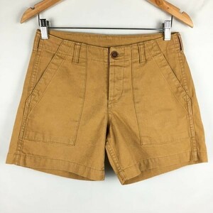 同梱可能! BEAMS BOY　ビームスボーイ　ホットパンツ　ショートパンツ　コットン　ボトムス　サイズ O　ズボン　　茶　管NO.JPD63