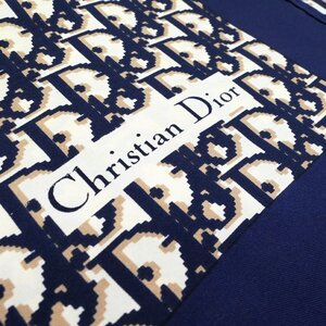 １円～ Christian Dior トロッター柄スカーフ シルクカネボウ ヴィンテージ ディオール◆クリックポスト185円◆～1/7(火)終了◆質屋-240538