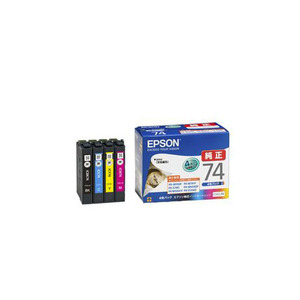 EPSON 純正インクカートリッジ(4色セット) IC4CL74