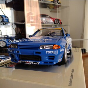 オートアート AUTOart 1/18 89376 NISSAN SKYLINE GT-R (R32) GROUP A 1993 CALSONIC #12 LIMITED EDITION 日産 スカイライン カルソニック