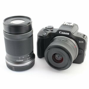Canon ミラーレス一眼カメラ EOS R100 ダブルズームキット(RF-S18-45+RF-S55-210)