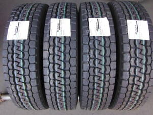 L2629　送料無料! 新品 処分! 【4本SET総額74,800円】 195/85R16 114/112L LT ブリヂストン M804 MIX オールシーズン 195/85-16 195/85/16