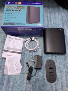 ◎0612u2837　TP-Link WiFi ルーター 無線LAN WiFi6 AX1800 規格 1201 + 574Mbps WPA3 EasyMesh対応 Archer AX23V