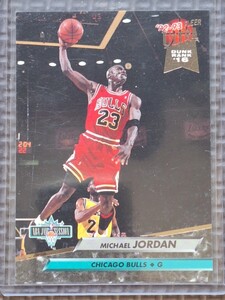 1992-93 Fleer Ultra #216 MICHAEL JORDAN Dunk Rank #16 Chicago Bulls