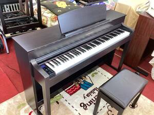 ヤマハ電子ピアノ、クラビノーバCLP-575Rメンテナンス済み2つ前上級機種2014年製木製鍵盤勿論悪い所は有りません。まだまだ充分弾けますよ