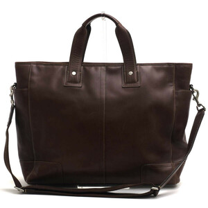 COACH コーチ ビジネスバッグ F70103 Transatlantic Business Tote トランスアトランティック ビジネストート Retro glove tanned leather