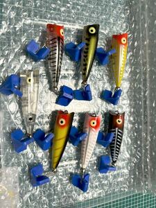 heddon ヘドン　タイニーチャガースプーク　書き目　美品 7点！！　検）バルサ50 バグリー　old オールド