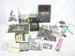 【同梱可】中古品 韓流 BIGBANG ELECTRIC LOVE TOUR 2010 他 フィギュアセット ポーチ クリアファイル 等 グッズセッ