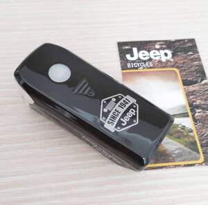 【未使用】Jeep／ジープ　前照灯モード付きヘッドライト　SX8-1W　crops／クロップス　折り畳み自転車　JE-206G　自転車　ライト