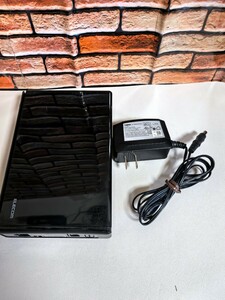 エレコム 外付けHDD 3TB ELD-QEN030UBK SeeQVault対応外付ハードディスク ELECOM。中古現状品，動作未確認