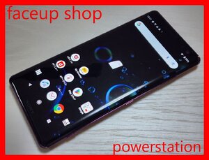 　★【47271WM】 完動品 docomo SO-01L SONY Xperia XZ3 ボルドーレッド 1円 ! 1スタ !