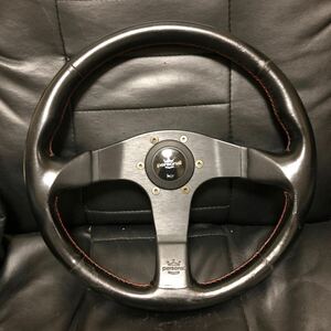 １円スタート 【FET】NARDI PERSONAL ・パーソナル ・レザーステアリング 