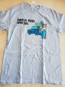 SIMCA☆シムカ1000☆レース☆ラリー☆フランス車☆レトロイラストTシャツ☆Mサイズ☆新品