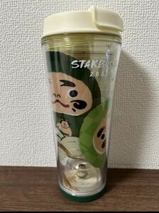 【未使用】 スターバックス タンブラー スノードーム　タンブラー だるま 355ml ダルマ スタバ クリアボトル 日本