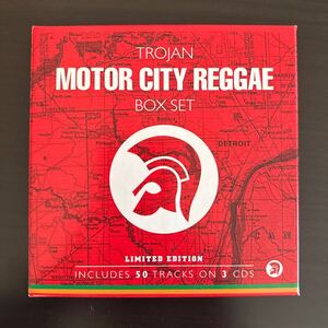 オムニバス V.A. TROJAN MOTOR CITY REGGAE BOX SET ３枚組