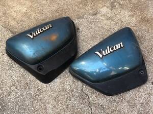 ★直接引取り可★ カワサキ vulcan バルカン サイド カバー 旧車 中古 当時物 現状 