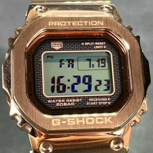 新品 CASIO G-SHOCK カシオ ジーショック FULL METAL フルメタル GMW-B5000GD-4JF 腕時計 ソーラー電波 Bluetooth 雑誌掲載 スマホリンク
