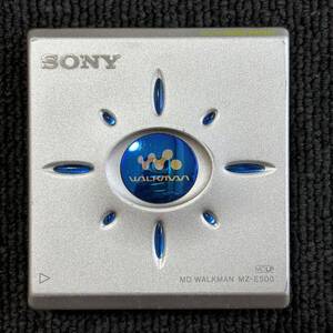 SONY MD WALKMAN ソニー MDウォークマン MZ-E500 2 ポータブルMDプレイヤー シルバー