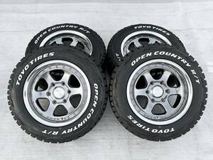 ★訳アリ 送料込★即決 ESSEX EL タイヤ ホイール ハイパーグロス 16×8J 6穴 139.7 +30 215/65R16 23年製 ハイエース 200系 CRS 5868