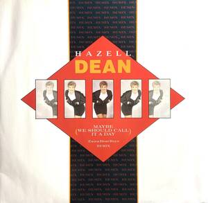 PWL.Hazell Dean/Maybe(We Should Call It A Day)-Remix-/ヘイゼル.ディーン メイビー 片面Promo 12インチ.レコード/裏面スリップシート