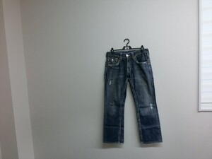 【BS30-40】【60サイズ】▲TRUE RELIGION トゥルー レリジョンROW31 SEAT33 デニムパンツ/ジーンズ