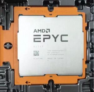 2月5日発送 AMD EPYC 9274F 24C 4.05GHz 4.3GHz 256MB Socket SP5 320W