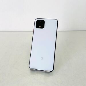 動作良好　初期化済み　SoftBank Google Pixel 4 64GB クリアリーホワイト　 SB判定◯ 　本体のみ i13588 コンパクト発送 