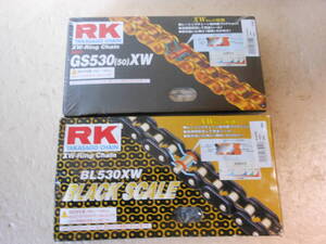 ♪　RK　TAKASAGO CHAIN　　GS530（５０）XW　　BL530XW　（BLACK SCALE）