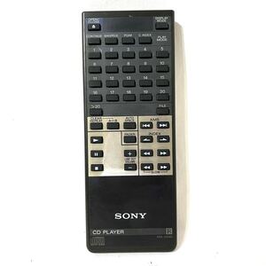 【送料込】 SONY ソニー RM-D590 オーディオ リモコン CDプレーヤー 用 純正リモコンCDP-990 CDP-X55ES CDP-X33ES CDP-338ESD用