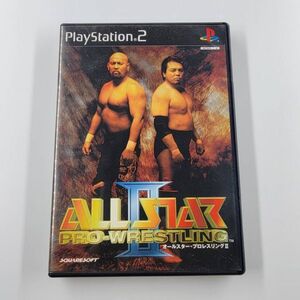 ●PS2●オールスター・プロレスリングⅡ●ソニー sony プレイステーション2ソフト 訳あり品 中古品 used おもちゃゲームシリーズ