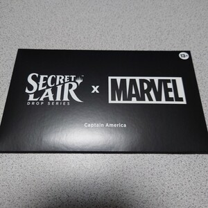 MTG SLD Captain America 英語 Secret lair MARVEL 1パック 未開封 即決